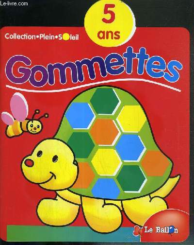 GOMMETTES - 5 ANS - COLLECTION PLEIN SOLEIL