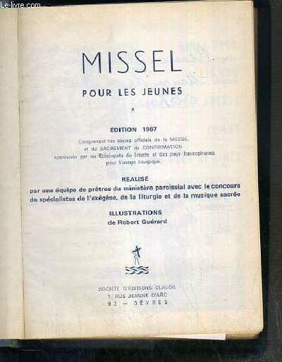 MISSEL POUR LES JEUNES