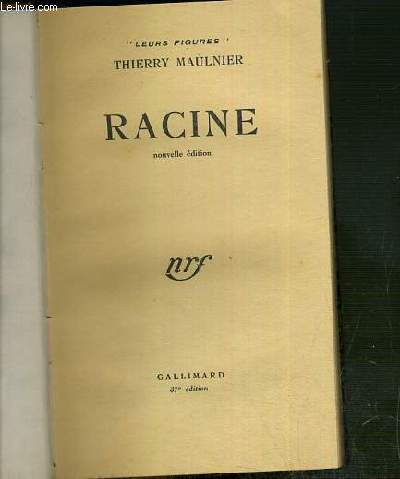 RACINE / COLLECTION LEURS FIGURES