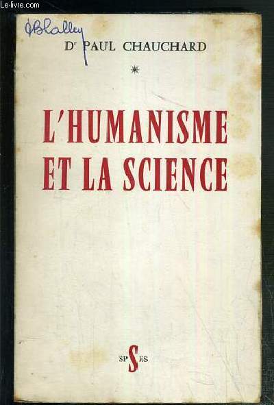 L'HUMANISME ET LA SCIENCE