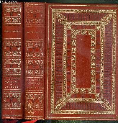 HISTOIRE DE L' EGYPTE - 2 VOLUMES EN 2 TOMES / COLLECTION LES MONDES ANTIQUES - TOME 1 + 2.