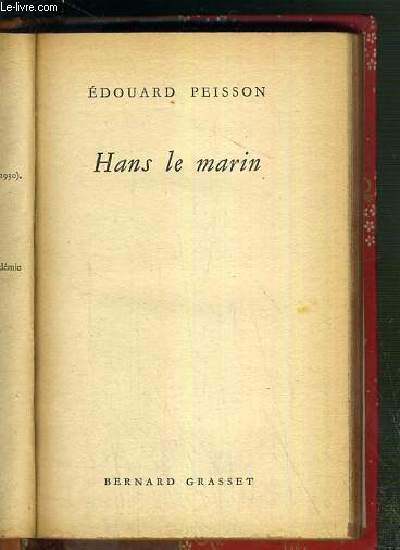 HANS LE MARIN