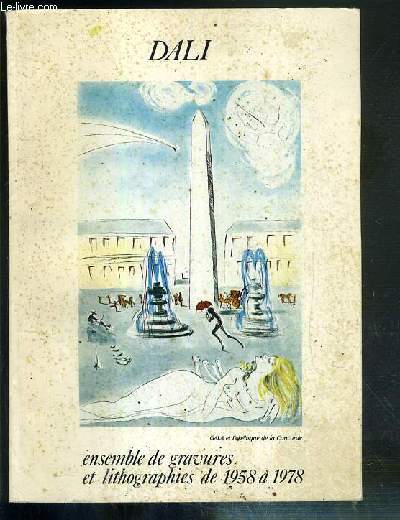 DALI - ENSEMBLE DE GRAVURES ET LITHOGRAPHIES DE 1958 A 1978