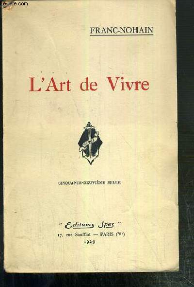 L'ART DE VIVRE