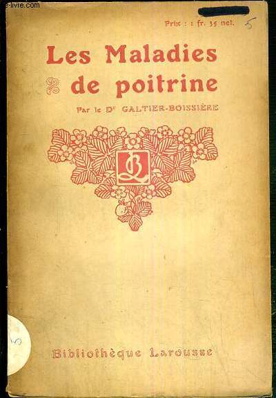 LES MALADIES DE POITRINE