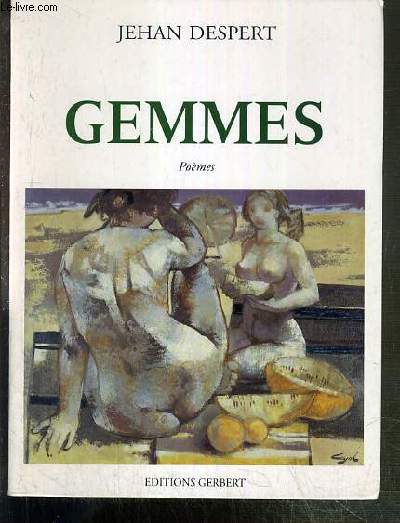 GEMMES - POEMES - ENVOI DE L'AUTEUR.