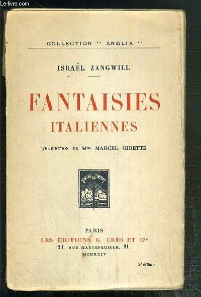 FANTAISIES ITALIENNES / COLLECTION 