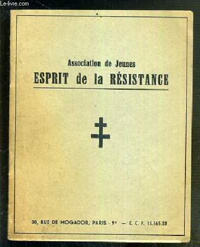 ASSOCIATION DE JEUNE ESPRIT DE LA RESISTANCE