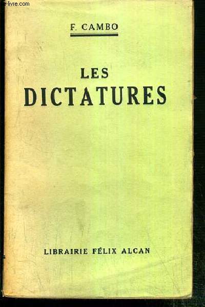 LES DICTATURES