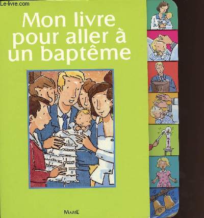 MON LIVRE POUR ALLER A UN BAPTEME