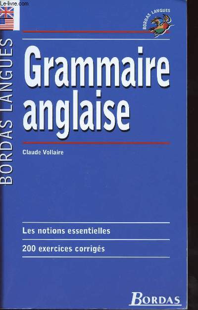 GRAMMAIRE ANGLAISE