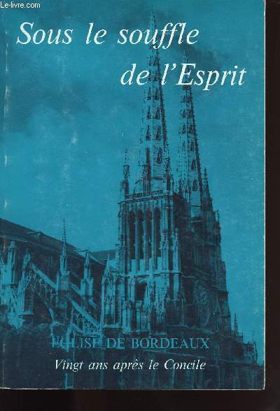 SOUS LE SOUFFLE DE LESPRIT EGLISE DE BORDEAUX VINGT ANS APRES LE CONCILE