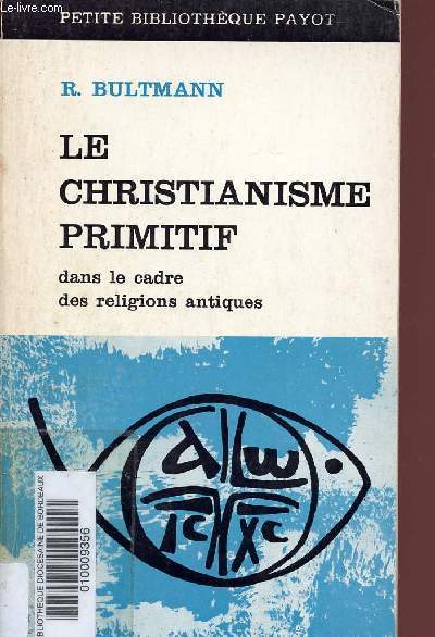 LE CHRISTIANISME PRIMITIF DANS LE CADRE DES RELIGIONS ANTIQUES N131