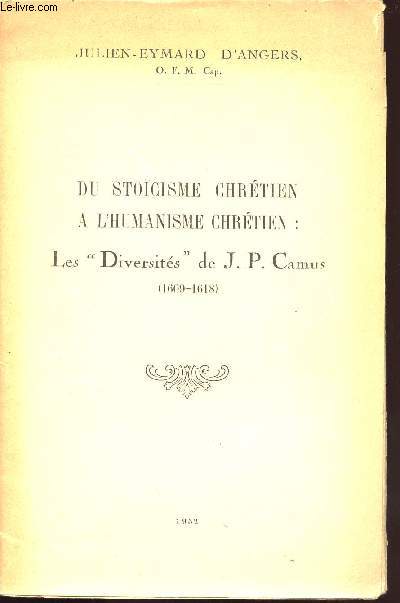 DU STOICISME CHRETIEN A L HUMANISME CHRETIEN : LES 