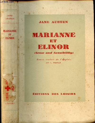 MARIANNE ET ELINOR ( SENSE AND SENSIBILITY)