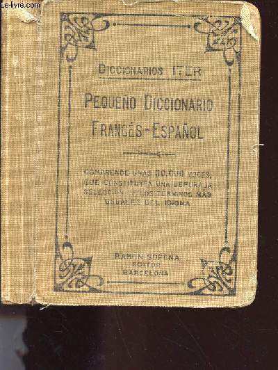 PEQUENO DICCIONARIO FRANCES - ESPANOL