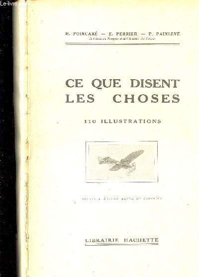 CE QUE DISENT LES CHOSES