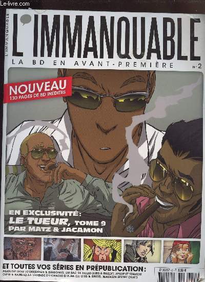 LA BD EN AVANT PREMIERE N2 DE FEVRIER 2011/en exclusivit : le tueur, tome 9 par Matz et Jacamon......