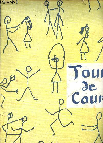 TOUR DE COUR: CINQUANTENAIRE DE L ETABLISSEMENT SCOLAIRE SIS 16, RUE HENRI-BRISSON, A TALENCE