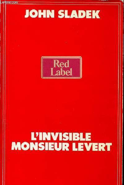 L'INVISIBLE MONSIEUR LEVERT