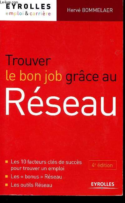 TROUVER UN BON JOB GRACE AU RESEAU