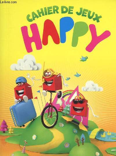 CAHIER DE JEUX HAPPY
