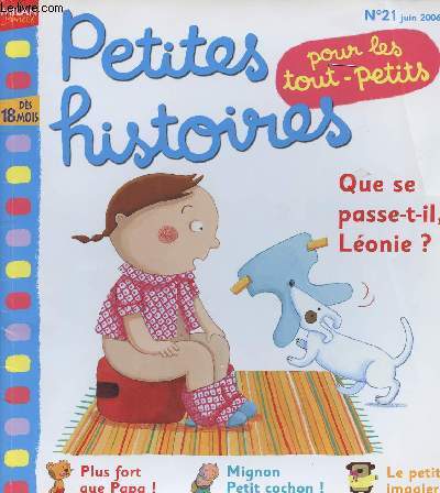 PETITES HISTOIRES POUR LES TOUT-PETITS - DES 18 MOIS - N21