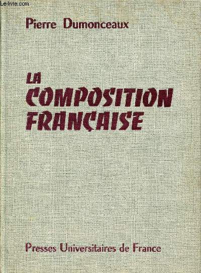 La composition franaise : sujets moraux, sujets techniques