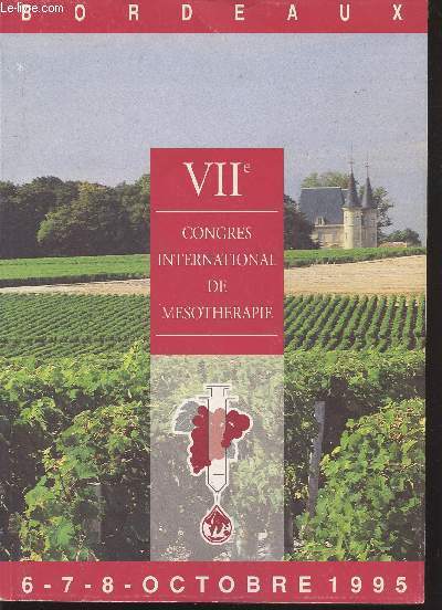 VIIme Congrs international de Msothrapie 6,7,8 octobre 1995