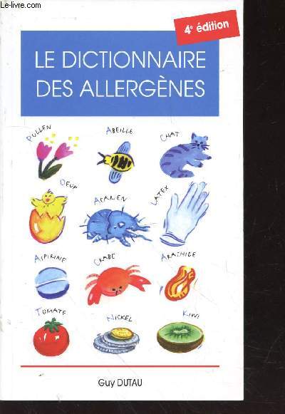 Le dictionnaire des allergnes