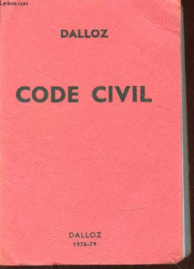 Code Civil (Petits codes Dalloz)