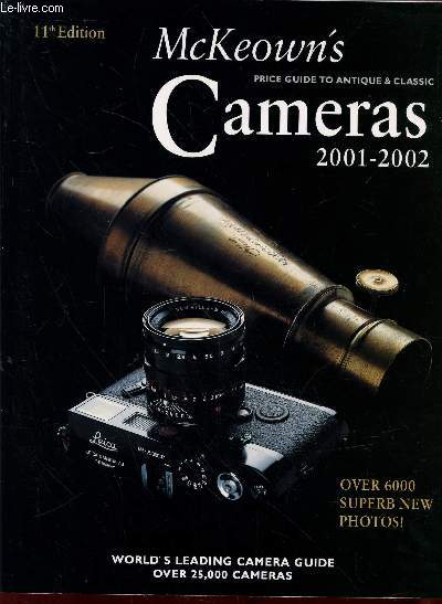 McKeown's, Price guide to antique and classic cameras 2001-2002