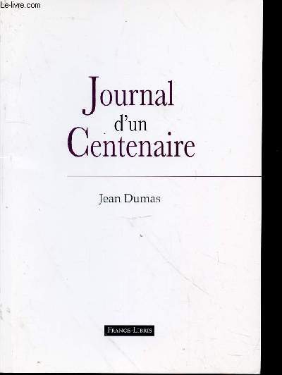 Journal d'un centenaire