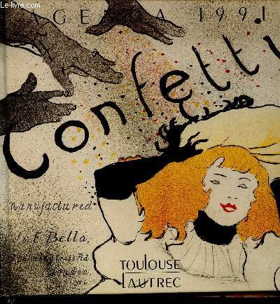Henri de Toulouse-Lautrec : 1864-1901, agenda 1991.