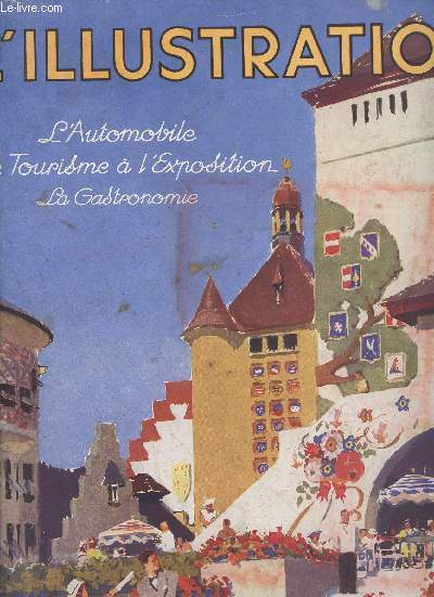 L'Illustration n4935 - 2 Octobre 1937 : L'Automobile, Le Tourisme  l'Exposition, La Gastronomie.