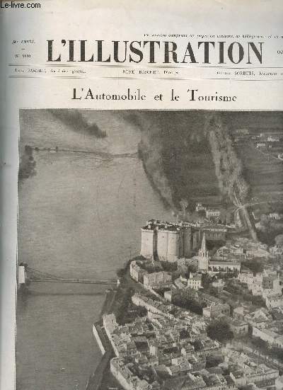 L'Illustration n4466 - 6 Octobre 1928 : L'Automobile et le Tourisme