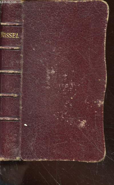 Missel Romain n164 contenant les Offices des Dimanches augment de la Messe de Communion.