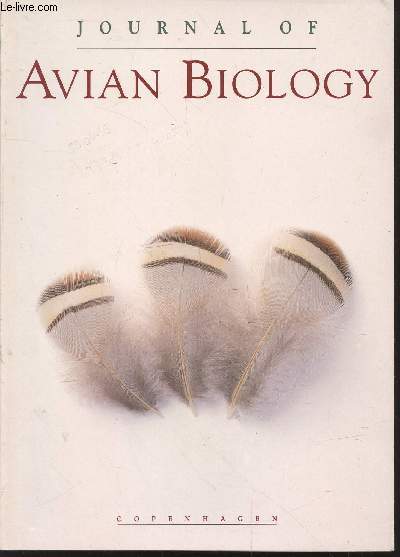 Journal of Avian Biology Volume 30. n1 March 1999 Sommaire : Body water dynamics at the onset of egg-laying in the Zebra Finch Taeniopygia guttata by S.J.Reynolds - etc