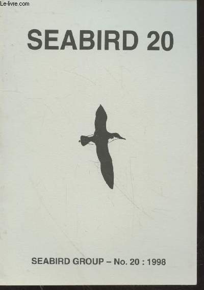 Seabird n20 - 1998. Sommaire : The population size of Manx Shearwatere Puffinus puffinus on 
