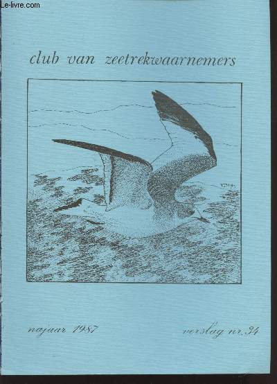 Club van zeetrekwaarnemers Verslag nr.34 - 1987.