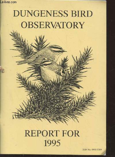 Dungeness Bird Observatory report for 1995. Sommaire : Notes on the flora of Dungeness Bird observatory - Dragonflies on the Dungeness Bird observatory record area 1995 - Spring passage (east) seawatch totals for selected species - etc.