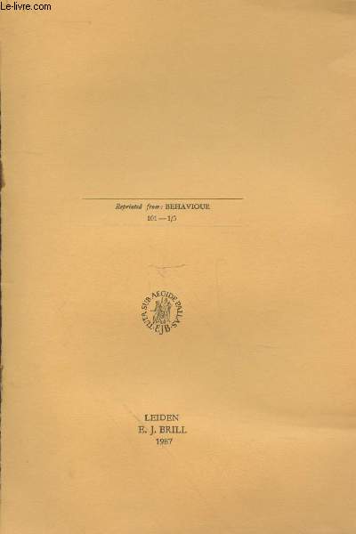Tir  part : Behaviour Vol.101 n1/3 (1987) : Foraging efficencies and techniques of juvenile and adult northern mockingbirds (Mimus polyglottos)
