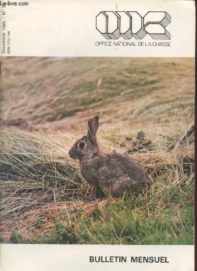 Bulletin Mensuel n97 Dcembre 1985. Sommaire : Le lac de Madine - La perdrix rouge dans la plaine viticole du Bas-Languedoc au travers de onze annes d'analyse de tableaux de chasse - Eco-thologie du cerf d'Europe en Haute Marne - etc.
