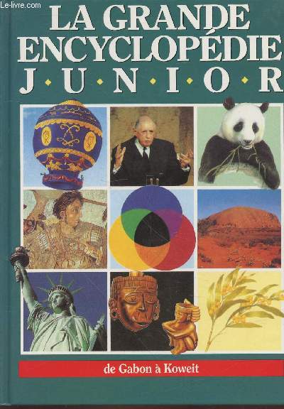 La Grande Encyclopdie Junior Vol.4 De Gabon  Kowet.