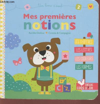 Un livre d'veil n2 : Mes premires notions.