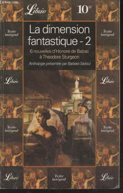 La dimension fantastique 2 : Six nouvelles de Honor de Balzac  Thodore Sturgeon