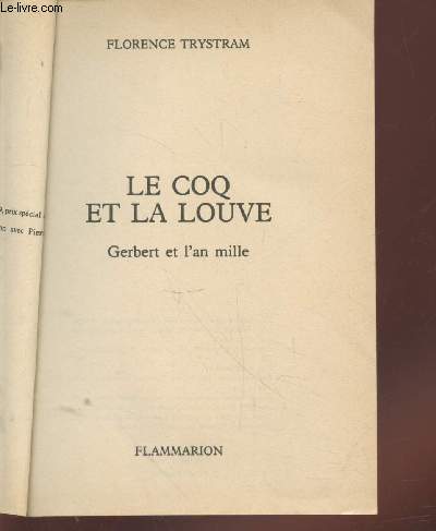 Le coq et la louve : Gerbert et l'an mille