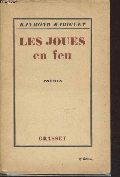 Les joues en feu : Pomes anciens et pomes indits 1917-1921 prcd d'un portrait de Pablo Picasso et d'un pome dee Max Jacob et d'un avant-propos de l'auteur