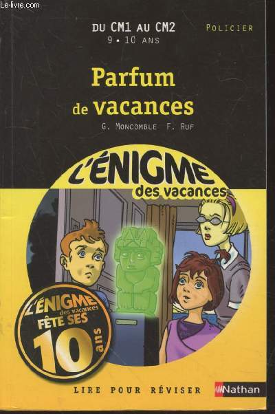 Parfum de vacances : Du CMI1 au CM2 (Collection : 