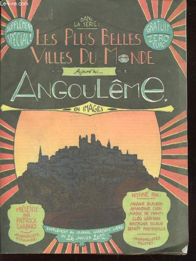 Supplment au journal Charente Libre du 26 janvier 2012 : Angoulme en images (Collection : 